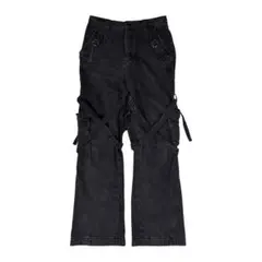 BLACK PEACE NOW lace up bondage pants - メルカリ