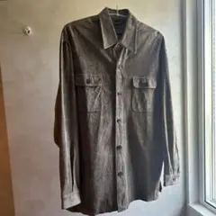 Claiborne suede shirts 本革 レザー シャツ ジャケットのサムネイル