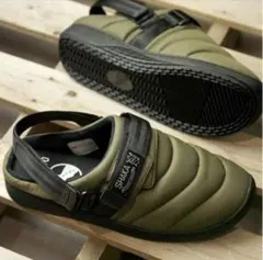 SHAKA//SNUGCLOG 暖か　スリッポン　冬靴　サンダル23cm