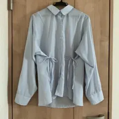 GRL　ブラウス　水色
