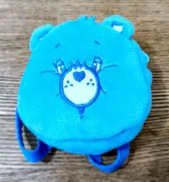 GIGO限定　ケアベア ミニリュックポーチ ブルー