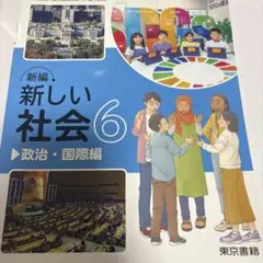 新編新しい社会6 政治 国際編