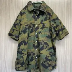 BANANA REPUBLIC 迷彩柄 半袖シャツ
