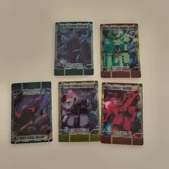 ガンダム プラカード５枚セット