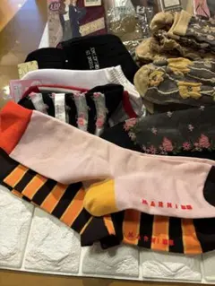 #新品未使用お買い得カジュアルソックスとタイツの25足セット