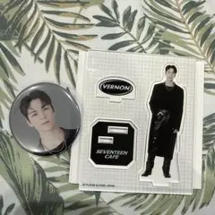SEVENTEEN バーノン 缶バッジ アクリルスタンド