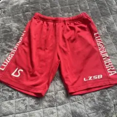 Luz e Sombra レッド ハーフパンツ150cm