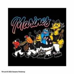 千葉ロッテマリーンズ×セサミストリート　ハンドタオル