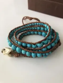 goa ターコイズ ラップブレスレット