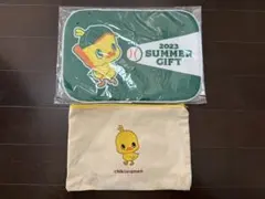 チキンラーメン ひよこちゃん 水切りマット ポーチ セット