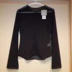 ユニクロ マメクロゴウチ　シアー長袖カットソー　新品