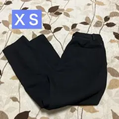 UNIQLO スマートアンクルパンツ　黒 ＸＳストレッチ ボトムス ユニクロ