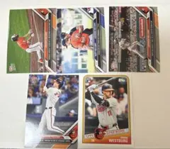 Topps MLB トレーディングカード 5枚セット