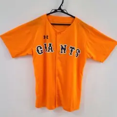 Mサイズ　アンダーアーマー　巨人　ジャイアンツ　応援　ユニフォーム　オレンジ