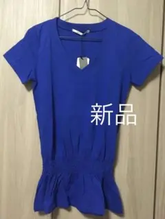 Tシャツ 青 ☆新品☆ 定価6,195円
