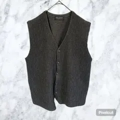 J453 イタリア製 ブルックスブラザーズ メリノウール ニットベスト S