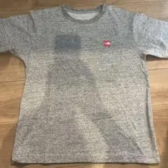 美品　the north face Tシャツ　グレー　S