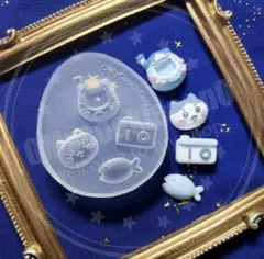 【新品未使用】ハチワレモチーフ♡シリコンモールド