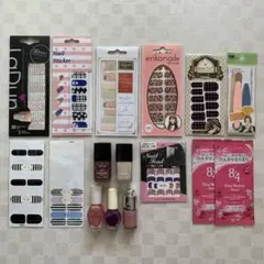 ネイルシール マニキュア CHANEL Dior 等 セット まとめ売り