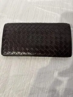値下げしました　ボッテガ　長財布　ダークブラウン