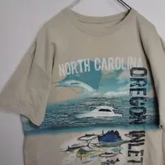 枡*庭様 OREGON INLET ノースキャロライナ 半袖シャツ Tシャツ ベ