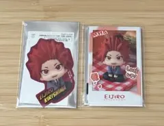 ヒロアカ　切島 鋭児郎　るかっぷ 5周年　ダイカットステッカー　すなっぷカード