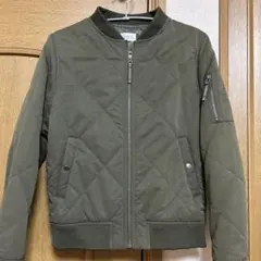 ジャケット オリーブグリーン キルティング