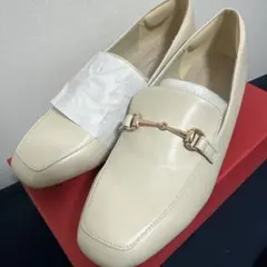 GUCCIグッチ ホースビットローファー パテントレザーピンクベージュ37