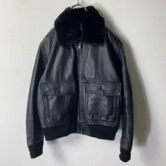 vintage G-1 leather jacket フライトジャケット 襟ボア