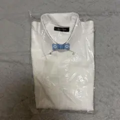ピエールカルダン白ワイシャツ40-78 スナップダウン