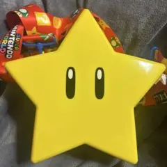 スーパーマリオ 星形アイテム 約20cm(ポップコーンバケット