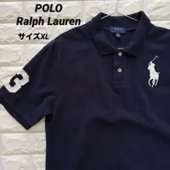 POLO RALPH LAUREN ポロシャツ ネイビーXL ビッグポニー 3番