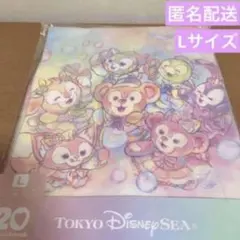 東京ディズニーリゾート　ダッフィーフレンズ　カラフルハピネス　Tシャツ Lサイズ