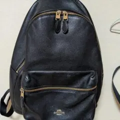 ブラックレザーリュック・バックパック最終価格