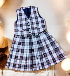 「ピノチオ♡ベスト✢スカート」キッズ115cm