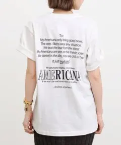 アパルトモンアメリカーナ AMRCN T-SHホワイト☆未使用のサムネイル