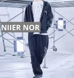 GALFY × AIVER DQN ジャージ デカロゴ ブラック 上下セット - メルカリ