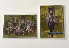 グラブル　なか卯　グランブルーファンタジー　コラボカード　集合　イルザ