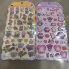 コットンパフィシール　ズートピア　ベイマックス　セット