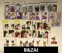 B&ZAI 切り抜きセット 証明写真 推しお守り メロかるた ハッピー4カット