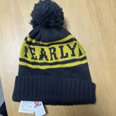 PEARLY GATES ポンポン付きニット帽