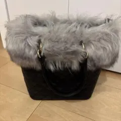 ファー ハンドバッグ