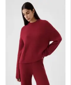 GAP☆CashSoftカシミヤクルーネックセーター