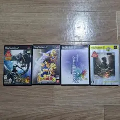 PS2 ゲームソフト 4本セット　レトロゲーム