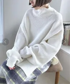 LEPSIM 7ゲージハイネック畔チュニック