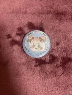 ちいかわ刺繍缶バッチビスケット2 古本屋さん　カニちゃんのサムネイル