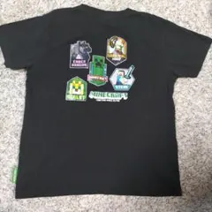 マインクラフト　マイクラ　Minecraft 　 Tシャツ　150 　黒　美品