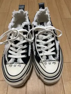 1807 正規品 ゴシック厚底スニーカー 男女兼用 脚長見え デザイン性 
