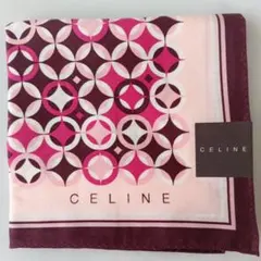 CELINE 幾何学模様 ハンカチ