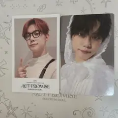 txt act promise トレカ ヨンジュン チェキ風トレカ